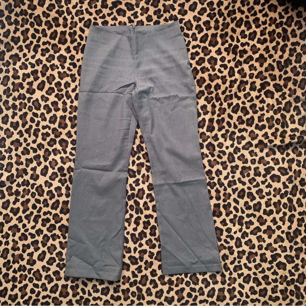 Forever 21 y2k 90s vintage low waisted office siren flared slacks